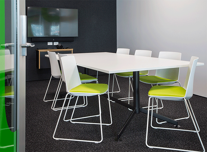 Beca furniture fitout boardroom seating table